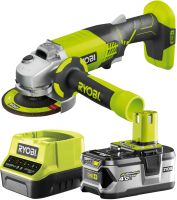 RYOBI SZLIFIERKA KĄTOWA akumulatorowa R18AG 18V +4