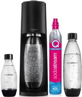 Saturator SODASTREAM Terra Czarny + 3 butelki + 2 wybrane syropy za 1 zł
