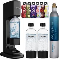 SATURATOR SPINEL SODA BubbleON DO GAZOWANIA WODY - 2x BUTELKI SPINELSODA