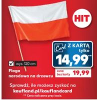 Flaga Polski 120Cm