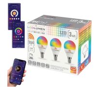 3xŻarówka LED E14 5W RGB+CCT WIFI TUYA SMART LIFE