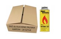 GAZ do KUCHENKI PALNIKA NABÓJ KARTUSZ GAZOWY 28szt