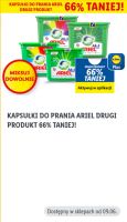 KAPSUŁKI DO PRANIA ARIEL DRUGI PRODUKT 66% TANIEJ!