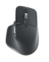 Logitech MX Master 3S - ergonomiczna mysz bezprzewodowa z ultraszybkim przewijaniem, grafitowa
