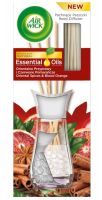[Zbiorcza] Patyczki zapachowe Air Wick Essential Oils - drzewo sandałowe z wanilią, orientalne przyprawy z pomarańczą, 30ml