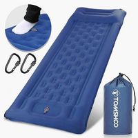 TOMSHOO Karimata kempingowa ze zintegrowaną pompką nożną, poduszką Amazon