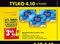 Masło Mleczna Dolina 3 szt Biedronka