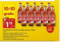 Piwo Warka 0,5L 12 + 12 gratis BIEDRONKA