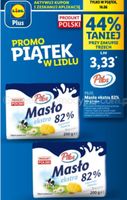 Masło Ekstra Pilos 82%, przy zakupie 3 z kuponem Lidl Plus