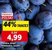 Polskie śliwki niebieskie, luzem 1kg