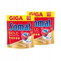 SOMAT Gold Tabletki do Zmywarki Giga 144 szt