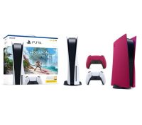 Konsola Sony PlayStation 5 (PS5) + Horizon Forbidden West + DualSense + PlayStation 5 Cover Plate