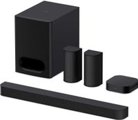 Soundbar SONY HT-S60/Bravia Theatre System 6 Czarny 5.1-kanałowy, 1000W, HDMI eARC, Bluetooth, Dolby Atmos, Dolby True HD, DTS:X