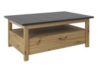 Stolik Benton 110 cm z 2 szufladami dąb artisan