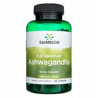 SWANSON ASHWAGANDA 450MG 100 KAP ŻEŃ-SZEŃ INDYJSKI