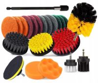 SZCZOTKI SPRZĄTAJĄCE NA WIERTARKĘ WKRĘTARKĘ PADY