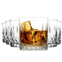Szklanki Do Whisky Drinków Soków Zestaw 6 szt GRUBE SZKŁO
