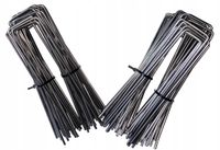 SZPILKI KOTWY KOŁKI DO AGROWŁÓKNINY AGROTKANINY AGROWŁÓKNINA 15cm 100SZT
