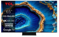 Telewizor 65'' TCL 65C803 65" MiniLED 144Hz QLED Google TV