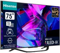Telewizor HISENSE 75U7KQ 75" MINILED 4K 144 Hz VIDAA Dolby Atmos Dolby Vision HDMI 2.1