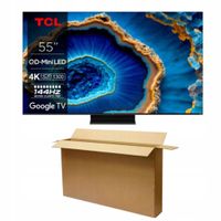 Telewizor QLED MINI LED TCL 55C805 55" 4K UHD 144Hz HDMI 2.1 GOOGLE TV