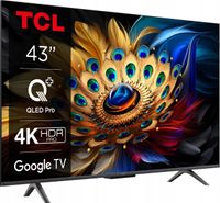 Telewizor QLED TCL 43 C 655 TCL 43" 4K UHD Internet Smart Wi-Fi