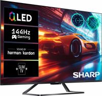Telewizor SHARP 50GR8465E 50" QLED 4K 144Hz Google TV Dolby Vision Dolby Atmos HDMI 2.1