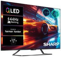 Telewizor SHARP 65GR8765E 65" QLED 4K 144Hz Google TV Dolby Atmos Dolby Vision HDMI 2.1