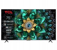 Telewizor TCL 75Q6C 75" QD-Mini LED 4K HDR Premium 144Hz Google TV