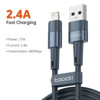 Toocki kabel USB na Lightning 2.4A 12W 480Mbps 1m za 2.56$