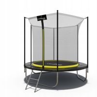 Trampolina z siatką i drabinką Lehmann  dla Dzieci 8ft PRO XL 252 cm