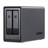 UGREEN Serwer Plików Nas Dxp2800 2-dyskowy Intel N100 8gb Ddr5 2.5gbe 4k