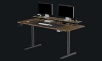 Ultradesk HIGHLANDER XXL Elektryczna regulacja Brązowe