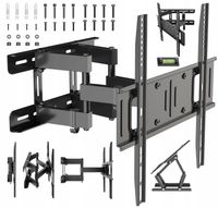 Uniwersalny UCHWYT do TELEWIZORA WIESZAK TV 25-70 cali Regulowany