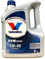 Olej silnikowy Valvoline Synpower 5w40 4l