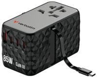 Adapter podróżny VERBATIM CNT-02 Czarny