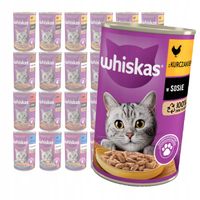 WHISKAS MOKRA KARMA DLA KOTÓW MIX SMAKÓW 24x400g