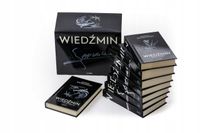 WIEDŹMIN PAKIET SAGA + OPOWIADANIA BOX KOLEKCJONERSKI W TWARDEJ - SAPKOWSKI