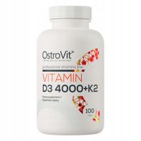 WITAMINA D3 OstroVit Vitamin D3 4000 + K2 MK7 100 tabs