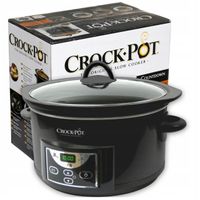 Wolnowar Garnek CROCK POT 4,7 Elektryczny cyfrowy Misa KAMIONKOWA 4,7l