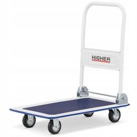 Wózek platformowy towarowy składany transportowy magazynowy HIGHER 150kg