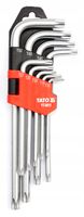 YATO - KLUCZE IMBUSOWE TORX T10-T50 9 CZ.