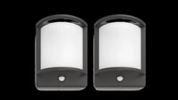 2x zewnętrzna lampa ścienna Philips myGarden Samondra | 12 W