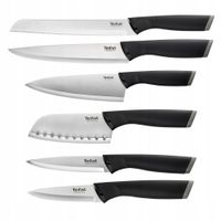 Zestaw 6 noży kuchennych TEFAL Comfort stal nierdzewna