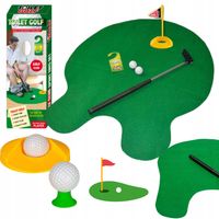 Zestaw do gry w golfa w toalecie