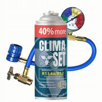 Zestaw do napełniania klimatyzacji R134a 626g Czynnik Chłodniczy fix