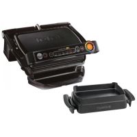 Grill elektryczny TEFAL GC7128 OptiGrill+ + Forma do pieczenia TEFAL XA725870