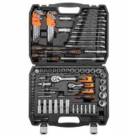 Zestaw kluczy nasadowych 150el 1/2 1/4 walizka NEO Tools