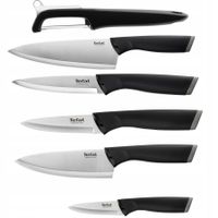 Zestaw Noże ze stali nierdzewnej TEFAL Essential Obieraczka 6el.