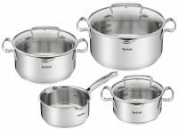 Zestaw TEFAL Duetto+ garnki z pokrywą 7el G719S734
